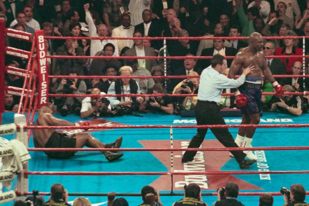 Think Joshua vs Fury is bad? Tyson vs Holyfield took 12 years to make
