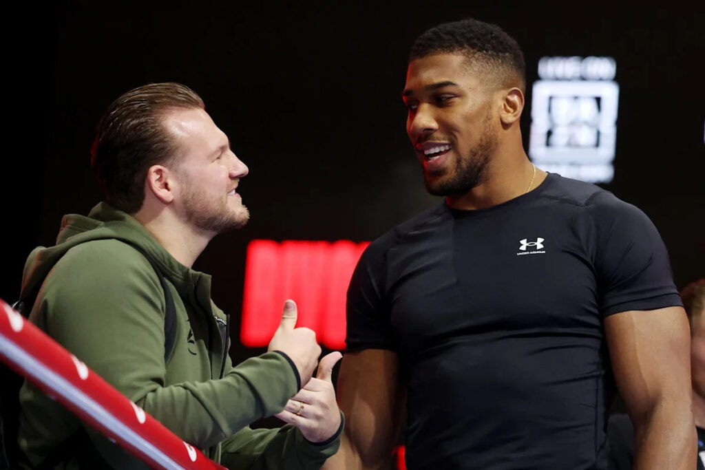 Anthony Joshua to step up mind games with Tyson Fury’s ex-coach in his corner for grudge match
