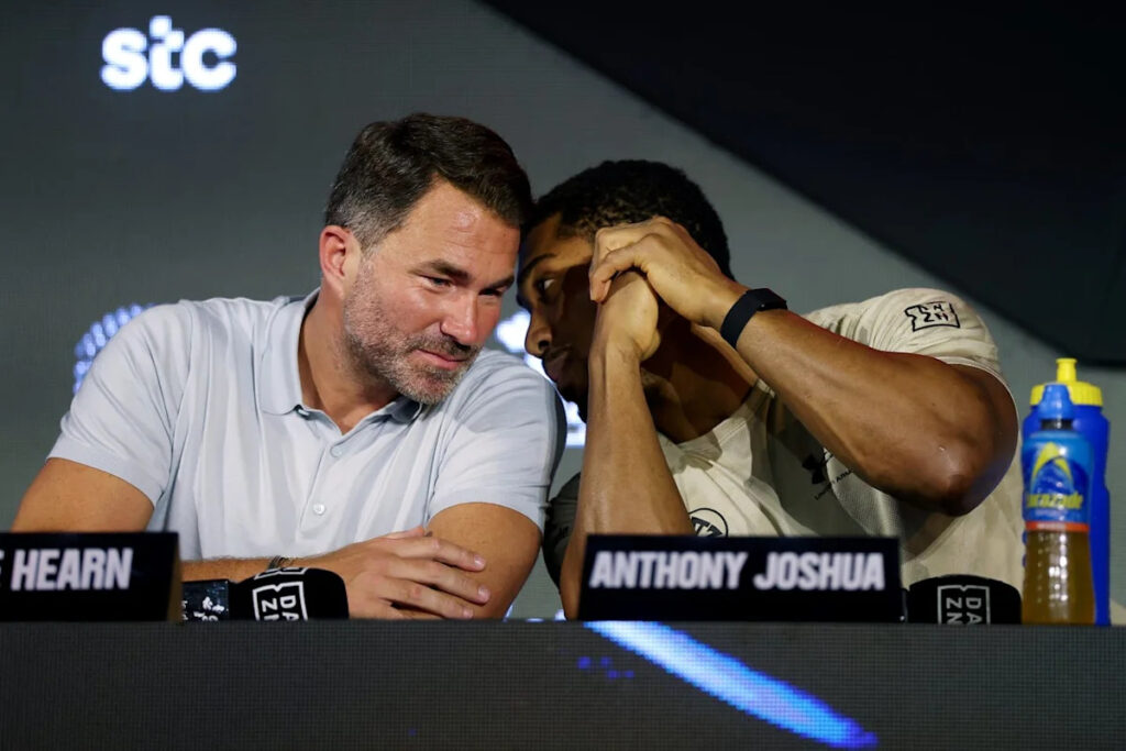 Eddie Hearn provides update on Joshua vs Fury start time after fan fears Eddie Hearn provides update on Joshua vs Fury start time after fan fears