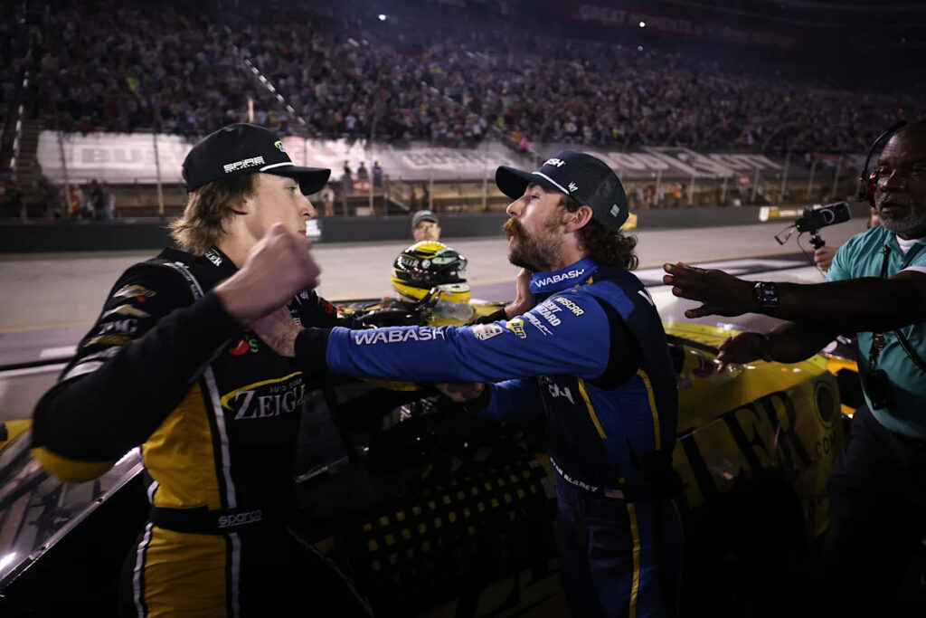 NASCAR Bristol winners, losers as Joey Logano wins, Carson Hocevar spars with Ryan Blaney
