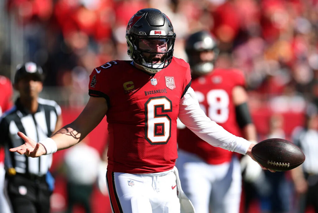 Baker Mayfield loses three fumbles in Week 1