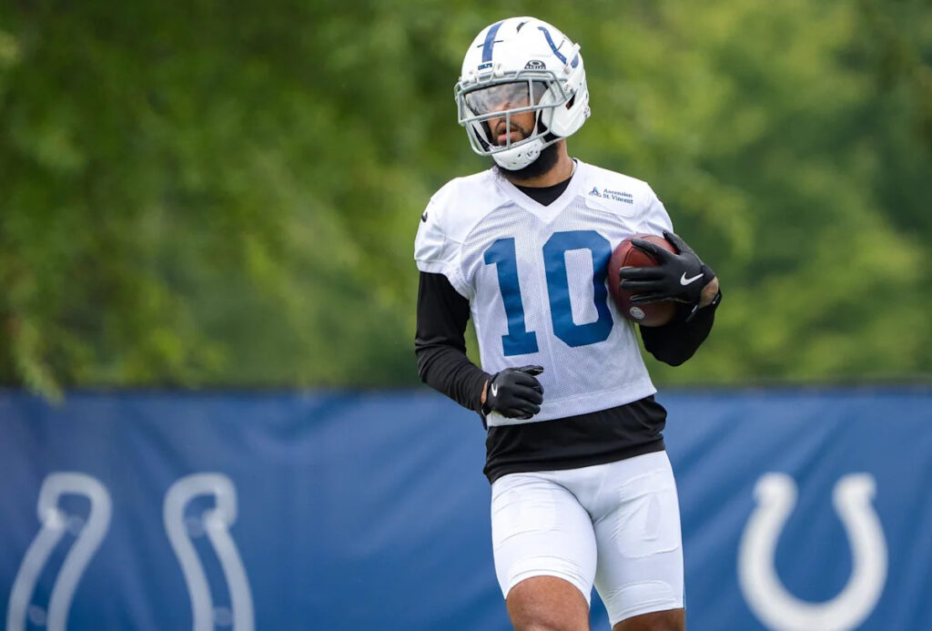 Veteran Colts WR formally charged weeks after suspected DUI arrest