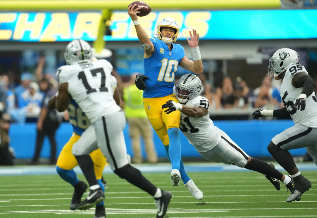 NFL Week 2 winners and losers led by Chargers’ alarming faceplant