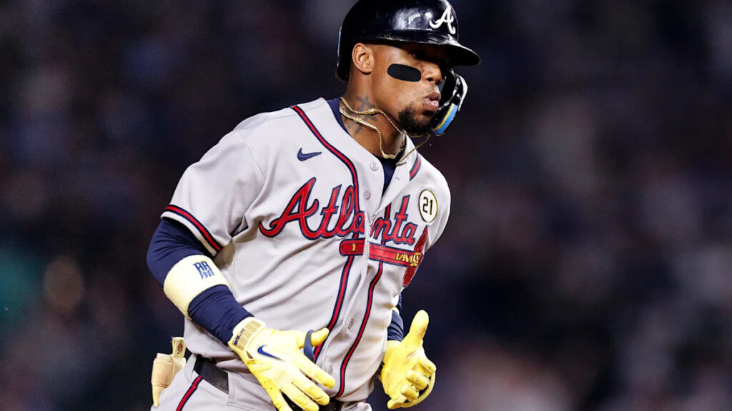 Ronald Acuna Jr. injury update: What we know as Braves star leaves game with shin contusion