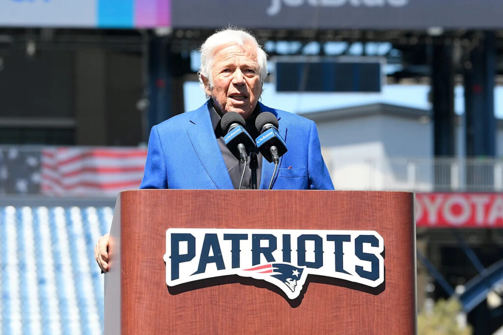 Patriots owner Robert Kraft pledges  million to Palestinian region at Ed Sheeran’s request