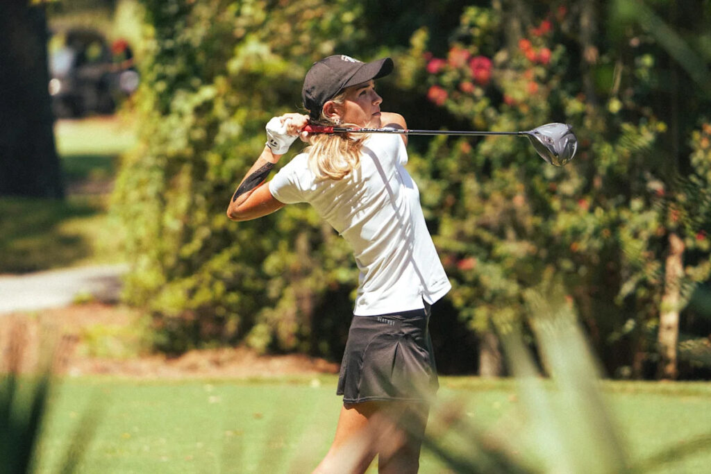 Kai Trump begins college career with 78 at Golfweek Fall Classic