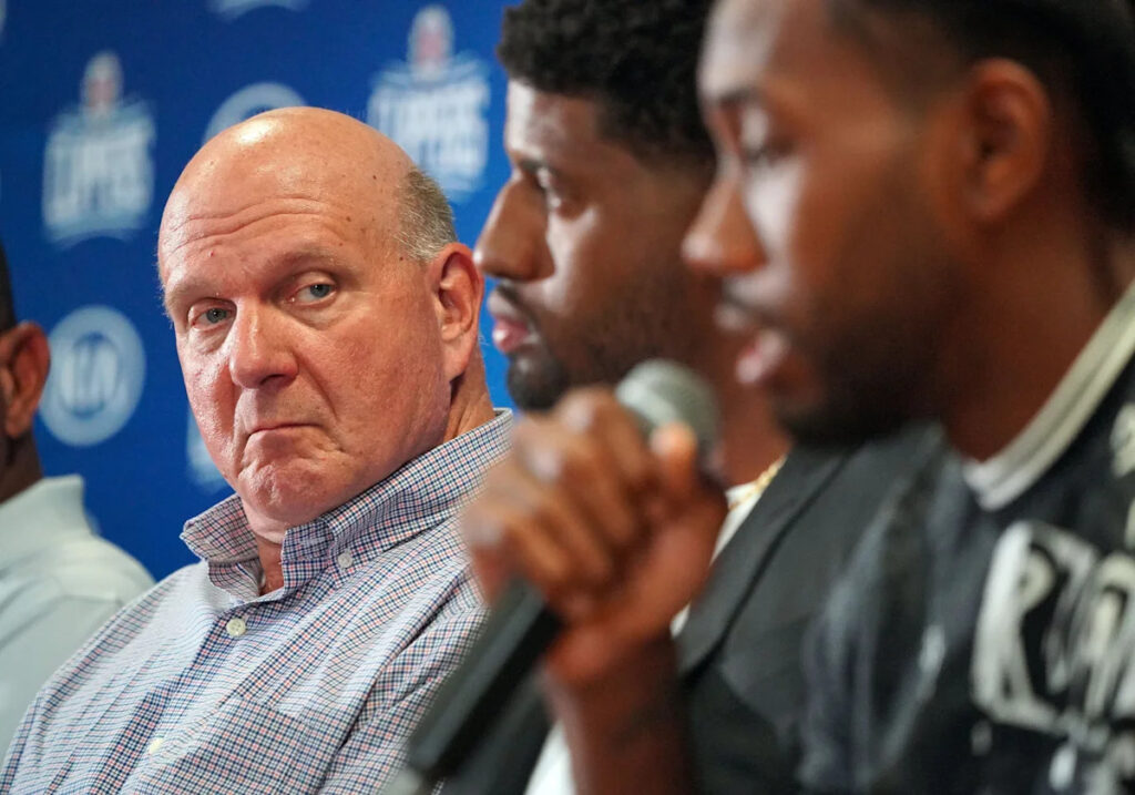 NBA strips Clippers of 5 first-round draft picks, fines Steve Ballmer M in Kawhi Leonard salary cap circumvention probe