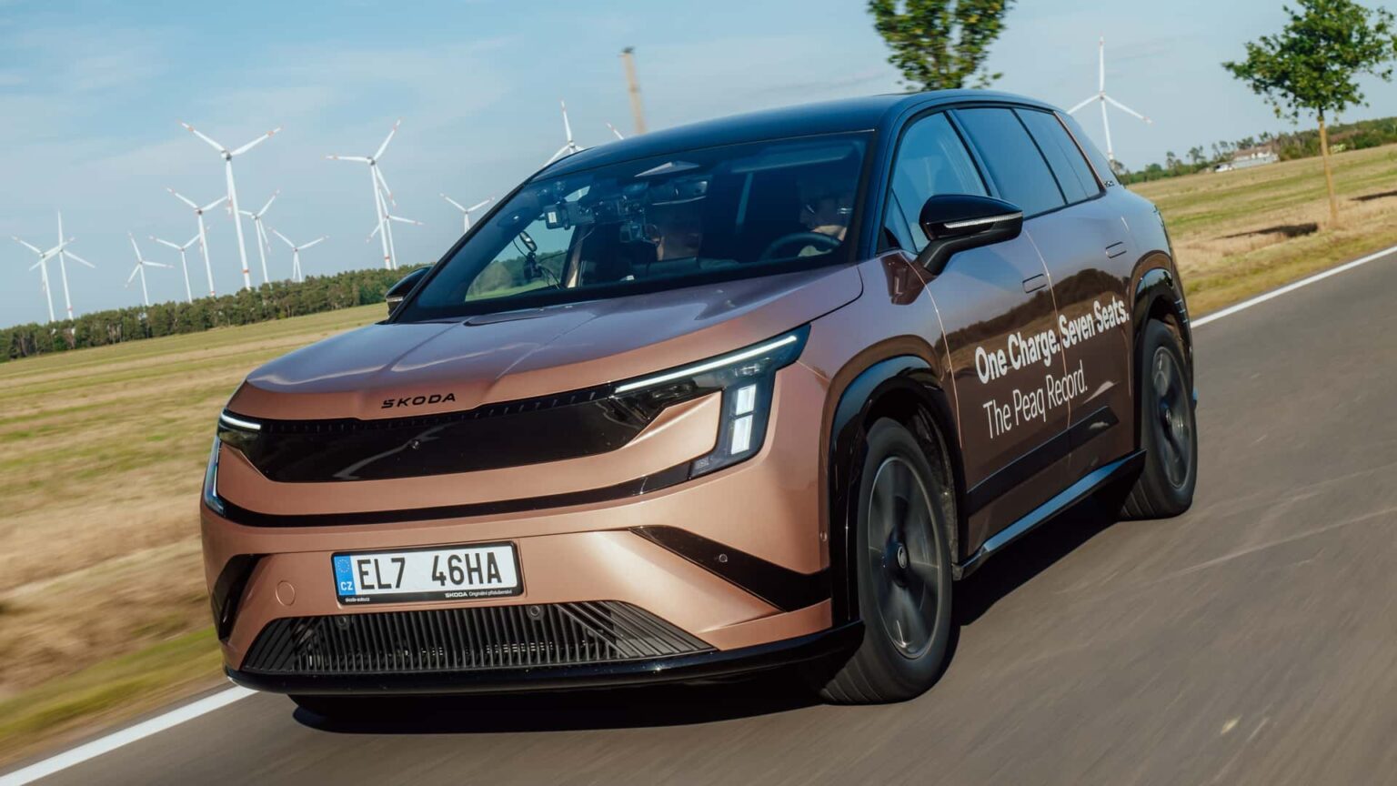 Skoda Peaq Electric 7-Seat SUV Goes 582 miles On One Charge