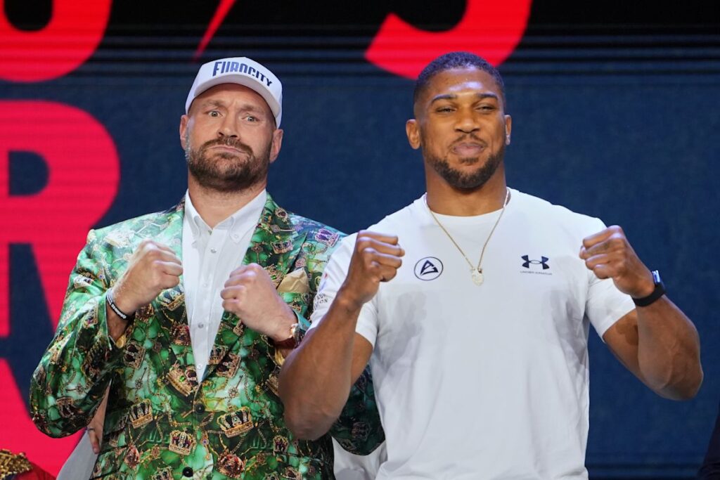 Tras 10 años gestándose, la gran pelea hace que Fury y Joshua sonrían